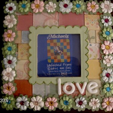 &quot;Love&quot; Altered Frame