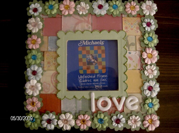 &quot;Love&quot; Altered Frame