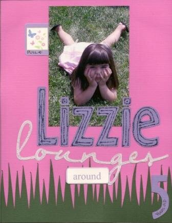 Lizzie Lounges Around