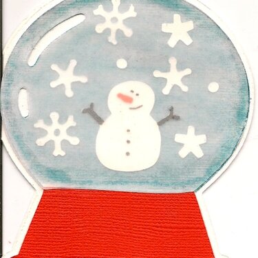 Snow Globe Card