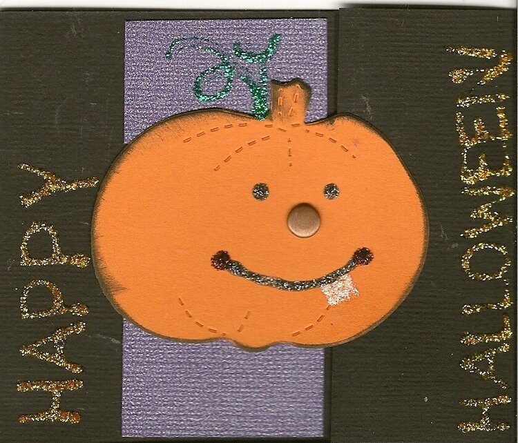 Happy Halloween, Card 1