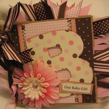 Our Baby Girl Paper Bag Album