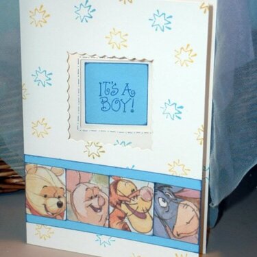 Baby Boy Card