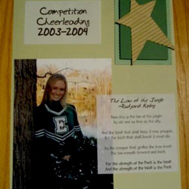 Competition Cheerleading 03-04