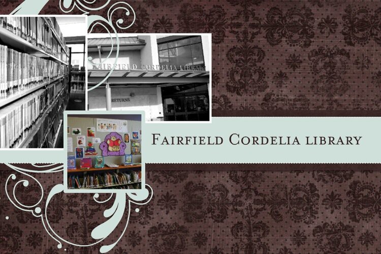 Library - Fairfield Cordelia Library 1 of 4 pages