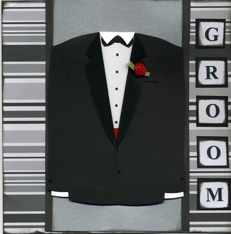 Groom  - Tux page