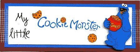 Cookie Monster Topper