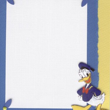 Donald Duck Photo Mat