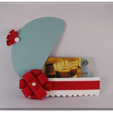 beanie gift card holder
