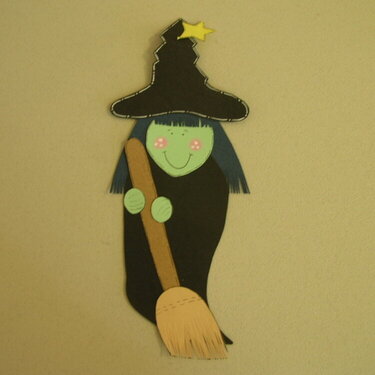 Paper piecing Witch