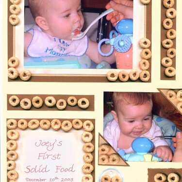 First Solid Food
