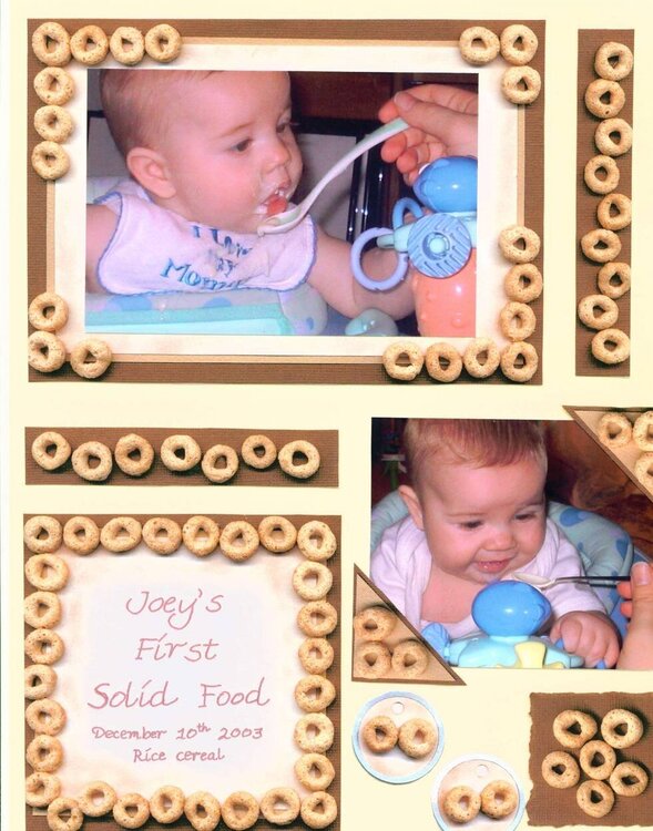 First Solid Food