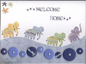 Welcome home card