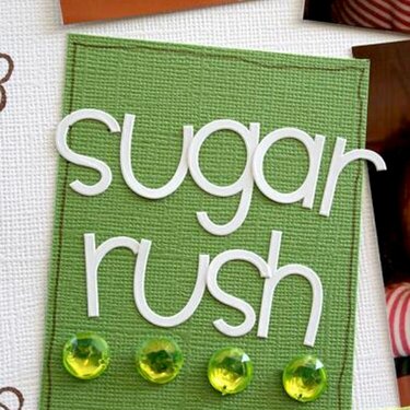sugar rush title close up