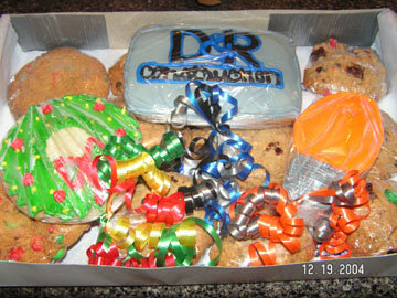 One of my cookie boxes for my order
