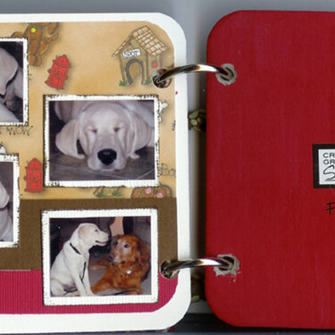 Puppy Mini file folder book