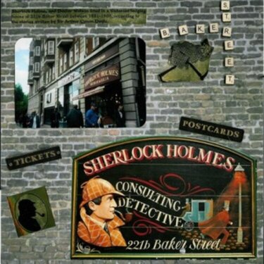 Sherlock Holmes and Baker Street Home