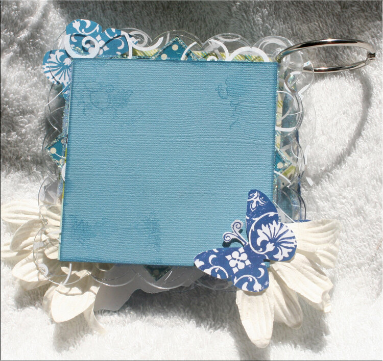 Mini Clear Album-Back Cover