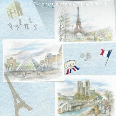 Postcards of Paris