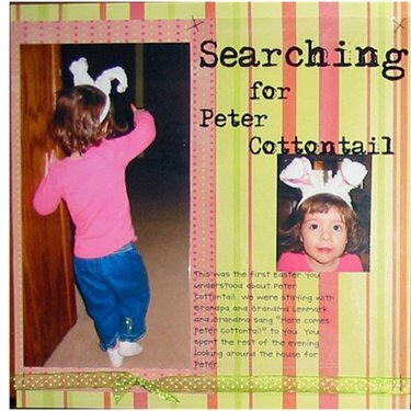 Searching for Peter Cottontail