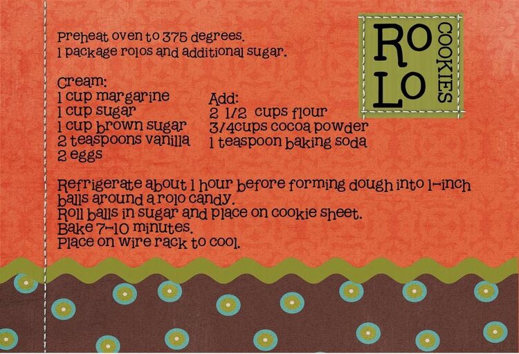 Rolo Cookies