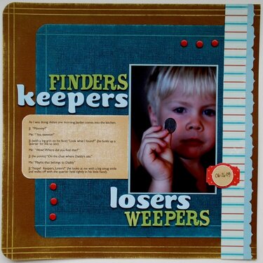 Keepers ... Losers (*Core&#039;dinations*)