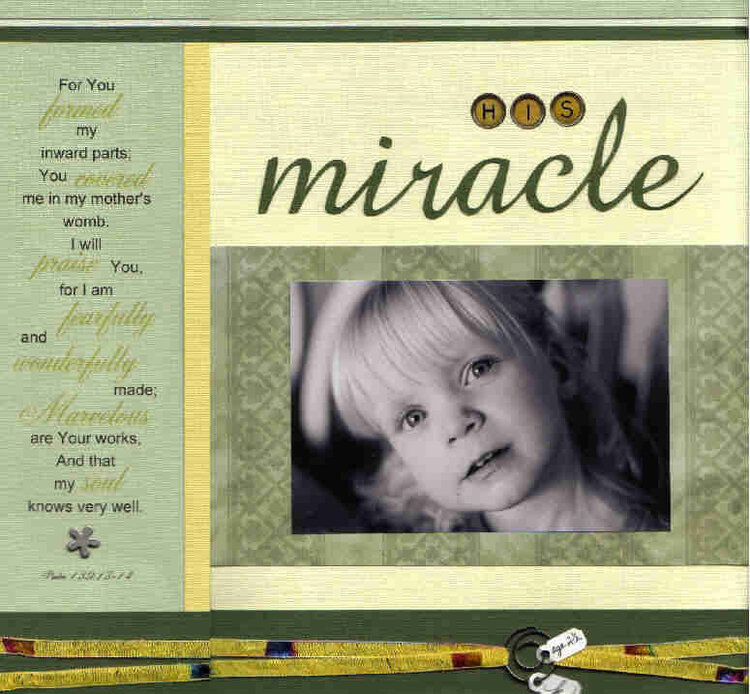 His Miracle