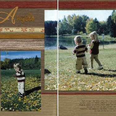 Autumn Angels (as seen in Canadian Scrapbooker)