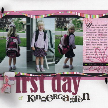 First Day (CK&#039;s School Memories Book)