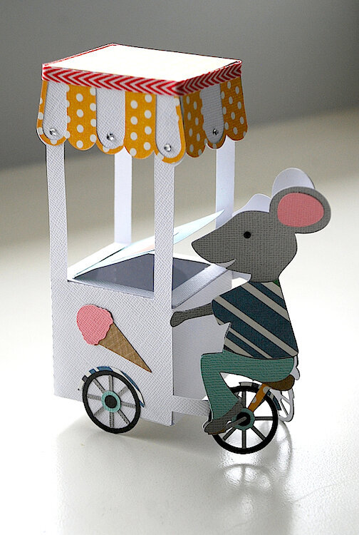 Mouse Ice Cream Cart