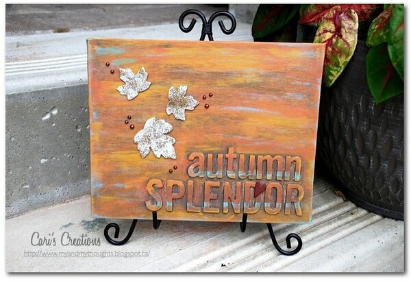 Autumn Splendor canvas