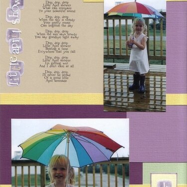 * Little April Showers * (april - mom&#039;s 2004 calendar)