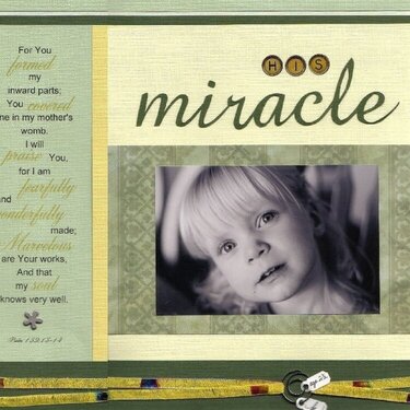 * His Miracle *