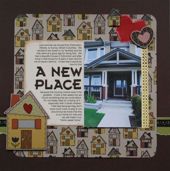 A New Place (Canadian Scrapbooker Fall &#039;09)