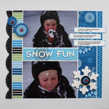 Snow Fun *Black River Designs*