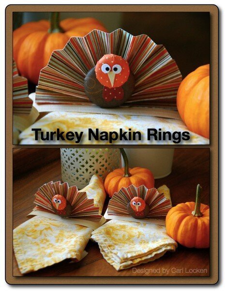 Turkey Napkin Rings