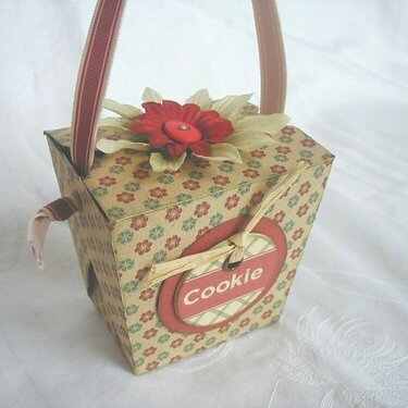 Cookie Take Out Box (*WRMK*)