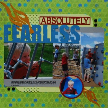 Fearless (*Canadian Scrapbooker Basics Vol5*)