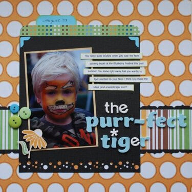 *The Purr-fect Tiger* (Black River Designs)