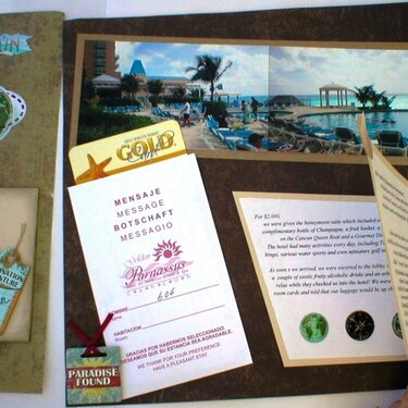 Golden "P" - close up