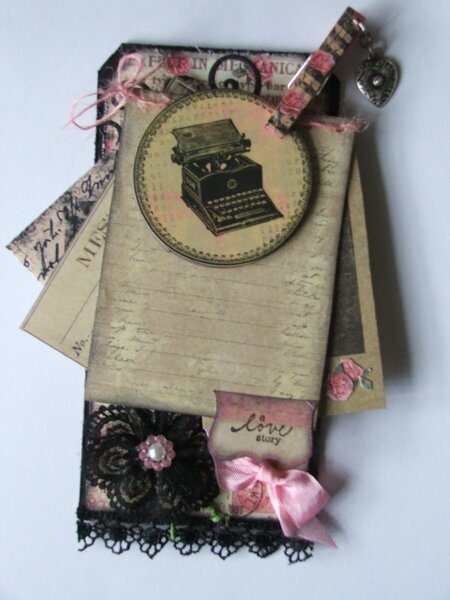 Clip board styled tags