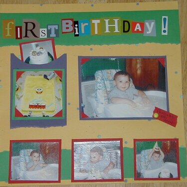 first birthday