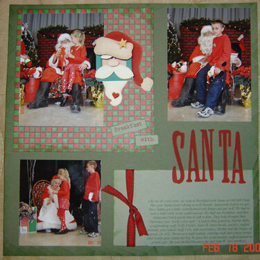 Breakfast with Santa 2005 (for Emily)