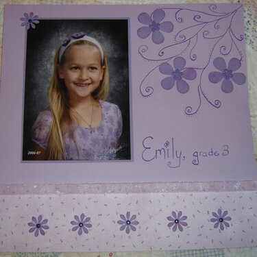 Emily, 3rd grade