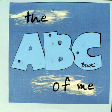 the ABCs book of me