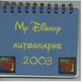 Disney autography album