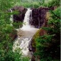 North shore of Lake Superior waterfall