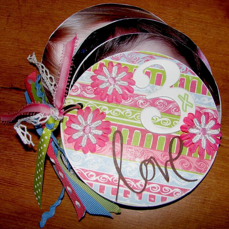 Chipboard Circle Album