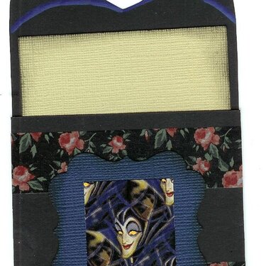 Maleficent library pocket