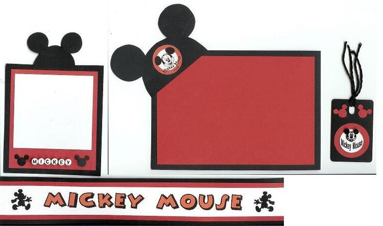 Mickey page kit
